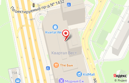 Мебельный магазин Anderssen на Мичуринском проспекте на карте