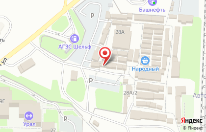 Магазин в Челябинске на карте