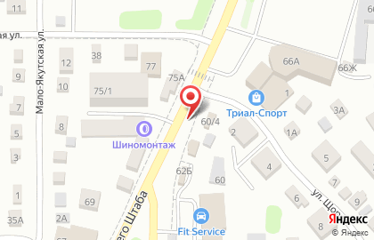 Байкал на улице Рабочего Штаба на карте