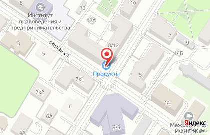 Продуктовый магазин Сытый Папа в Московском районе на карте
