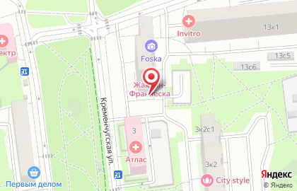 Магазин Красное & Белое в Москве на карте