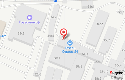 Сервисный центр Тент-Сервис на карте