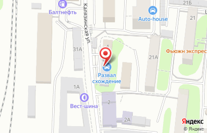 Автоцентр Рекорд-Авто на Калязинской улице на карте