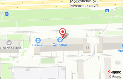 Магазин фильтров для воды Аквафор на Московской улице на карте