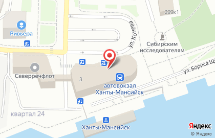Магазин в Ханты-Мансийске на карте