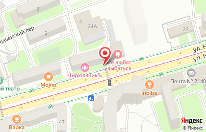 КБ Транспортный на улице Николаева на карте