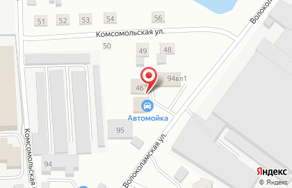 Автомойка Вафрен на карте