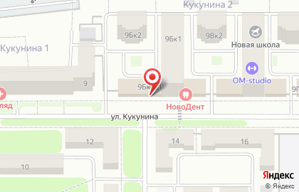 Новомосковская специальная коррекционная общеобразовательная школа VIII вида для детей с ограниченными возможностями здоровья на карте