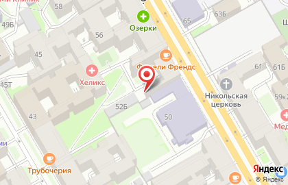 Севера на карте