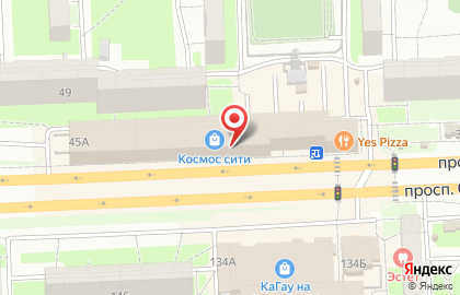 Салон оптики Линзоград на проспекте Строителей на карте