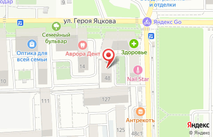 Компания по производству, продаже и установке натяжных потолков Декор Дизайн на улице Героев-Разведчиков на карте