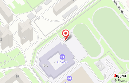 Орион на Львовском бульваре на карте