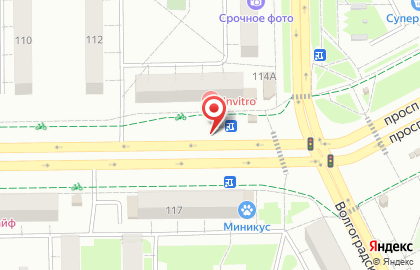 Офис продаж МТС на проспекте Ленина на карте
