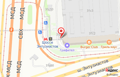 Школа бальных танцев Танцы для детей на метро Шоссе Энтузиастов на карте