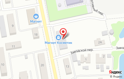 Аптека Магнит Аптека, сеть аптек на Заводской улице на карте