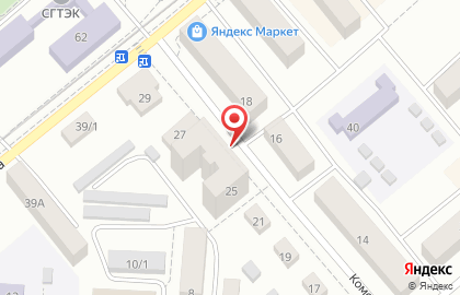 Магазин Зайка на Комсомольской на карте