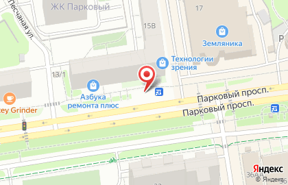 Магазин овощей и фруктов на Парковом проспекте на карте