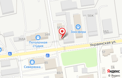 Магазин Березка в Южно-Сахалинске на карте