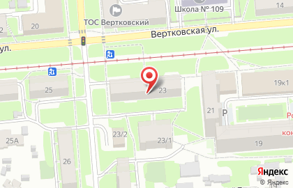 Общественная организация Левобережная Местная Организация Всероссийского общества слепых на карте