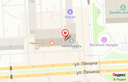 Консультационный центр в Ханты-Мансийске на карте