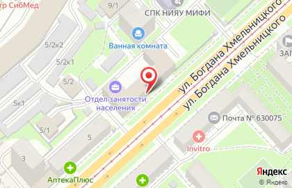 Парикмахерская Мэри на улице Богдана Хмельницкого на карте