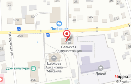 Нежинка, ЖКХ на карте