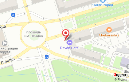 Гостинично-ресторанный комплекс Devon hotel на карте