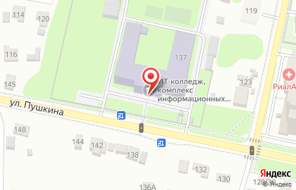 Пензенский колледж информационных и промышленных технологий (ИТ-Колледж) на карте