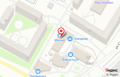 Розничный магазин в Кировском районе на карте