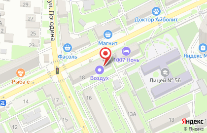 Аптека Городская аптека в Ворошиловском районе на карте