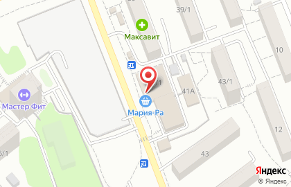 Супермаркет Мария-Ра в Дзержинском районе на карте