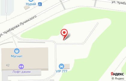 Автостоянка и площадка для испытания авиамоделей на карте