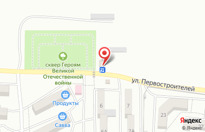 Продуктовый магазин во Владивостоке на карте