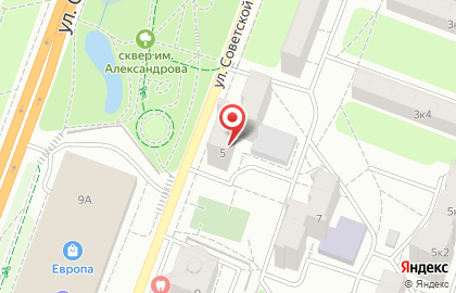 Центр детского творчества Октябрьский на улице Советской Армии на карте