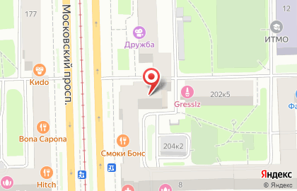 Ленпечати на Московском проспекте на карте