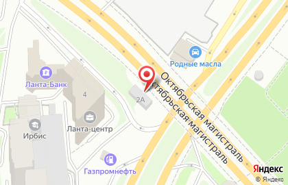 Инвестиционная компания МКК Сибиряк на улице Октябрьская магистраль на карте