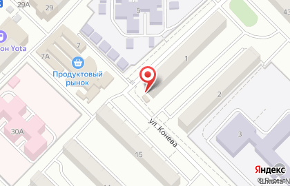 Салон-парикмахерская Эстель в Черновском районе на карте