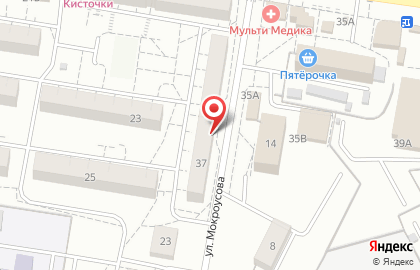 Бар Золотая Лоза на улице Костюкова на карте