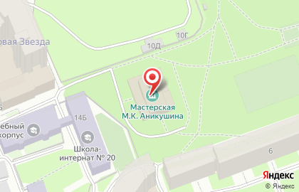Компьютерный центр для детей Sergys на Песочной набережной на карте