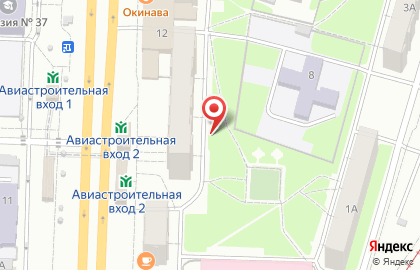 Архитек на улице Копылова на карте