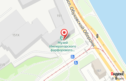 ОАО Императорский Фарфоровый завод на карте
