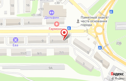 Продуктовый магазин Огонек на Пограничной улице на карте