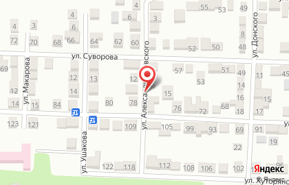 1C на улице А.Невского на карте