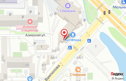Парикмахерская Маэстро в Свердловском районе на карте