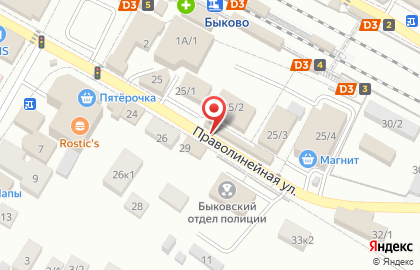 Мясной дворик на Праволинейной улице на карте
