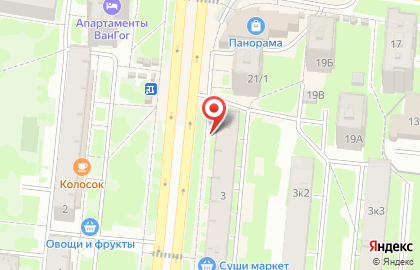 Зоомагазин Зоолог на улице Ломоносова на карте