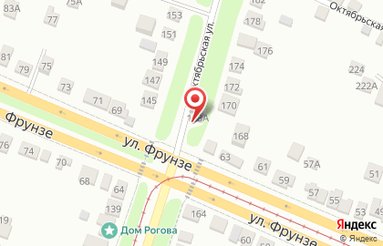 Магазин продуктов Актава на карте