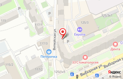 Медицинский центр Здоровье и Материнство на Выборной улице на карте