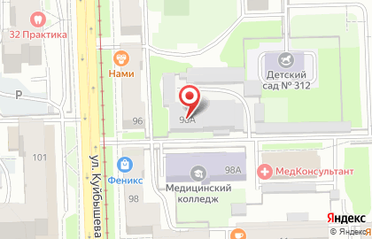 Моторостроитель, ПМУЖЭП в Свердловском районе на карте