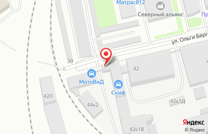 Торговая компания Невские люки на улице Ольги Берггольц на карте